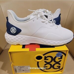 G/FORE GFORE MG4+ Limited Solid Golf Shoes Sneaker Men's Size 10.5 White Blue